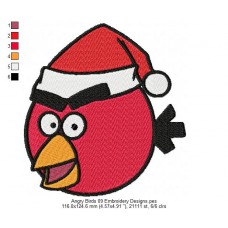 Angry Birds 09 Embroidery Designs